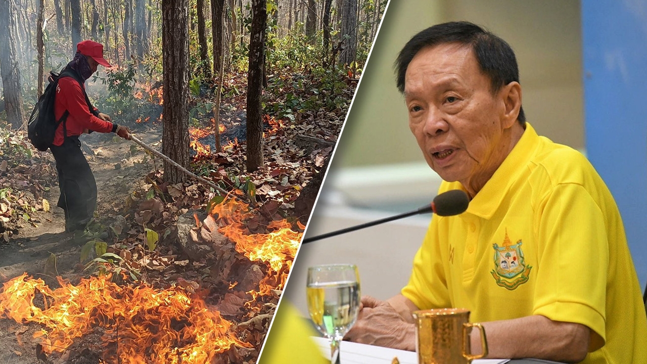 “พัชรวาท” สั่งเด็ดขาด ล่ามือเผาป่าอุทยานฯ ออบหลวง ใครเข้าหาของป่าจับหมด