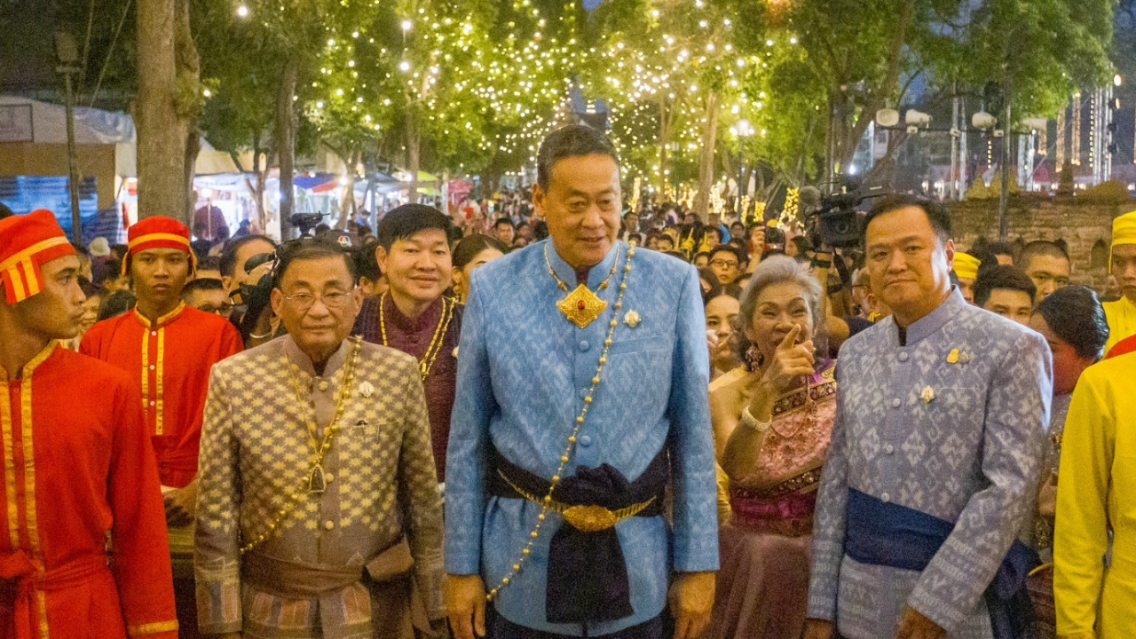 นายกฯ เปิดงานแผ่นดินสมเด็จพระนารายณ์ฯ ชื่นชม แต่งไทยทั้งเมืองคือ Soft Power(คลิป)