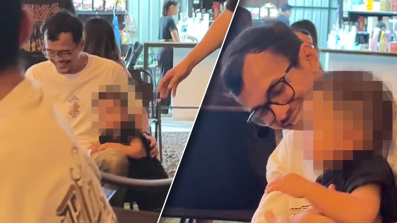 คิดว่า "พ่อ" หนูน้อยปรี่เข้าไปกอด  คนแซว เจอแบบนี้ จำผิดก็ไม่แปลก 