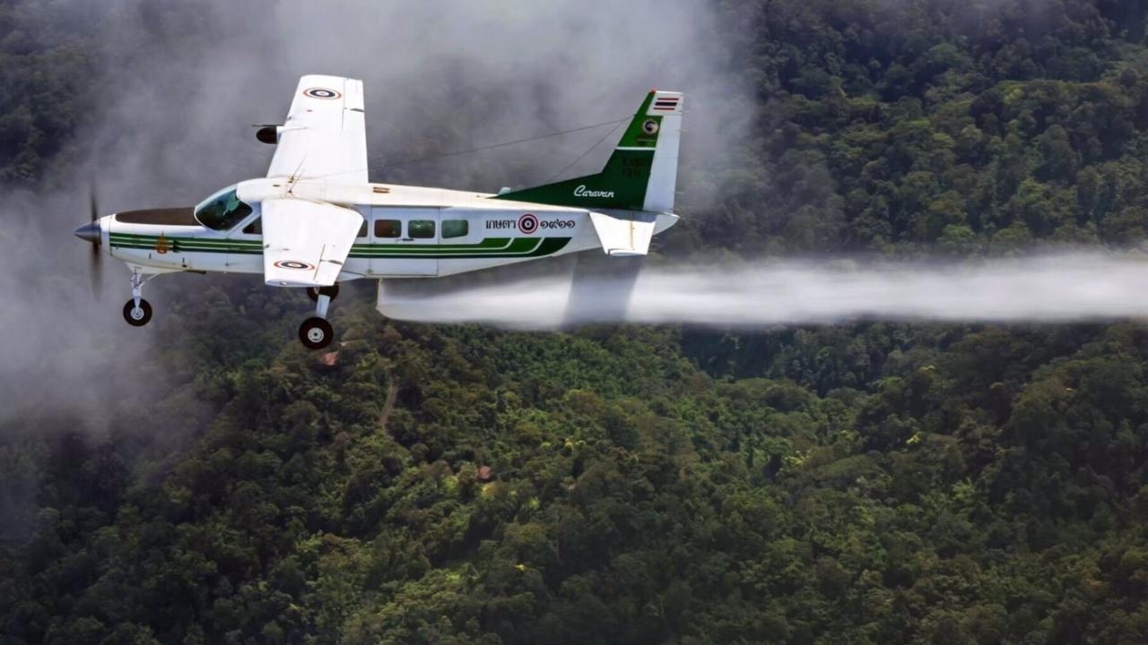 กรมฝนหลวงฯ ลุยทำฝน เพื่อบรรเทาฝุ่น PM 2.5 หลังฝนตกแถวปริมณฑล-ค่าอากาศดีขึ้น