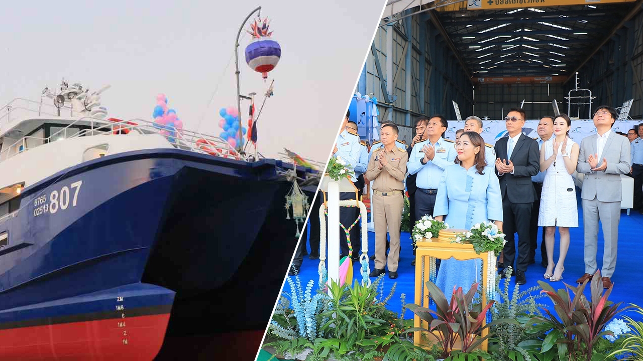 “พัชรวาท” ถือฤกษ์ดี ปล่อยเรือ “โลมา” เพื่ออนุรักษ์ฟื้นฟูทรัพยากรทางทะเล