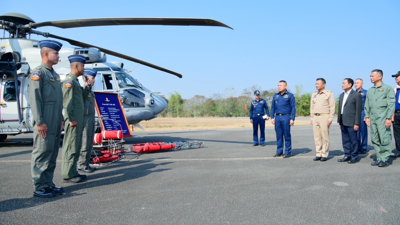 ผบ.ทอ. เร่งพัฒนา สนามบิน ฝูง 416 รับปฏิบัติการช่วยเหลือบรรเทาภัยพิบัติ 