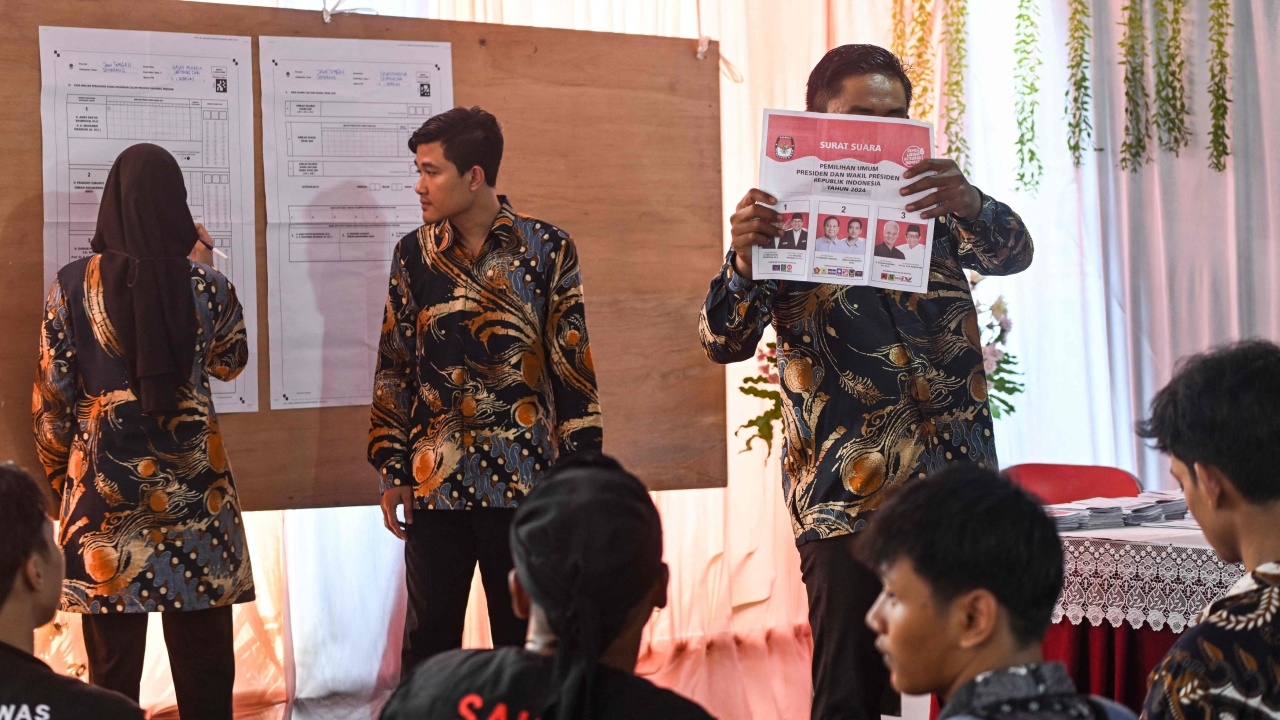 อินโดนีเซียปิดหีบ-เริ่มนับคะแนนเสียงเลือกตั้งแล้ว