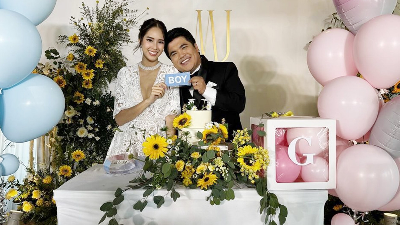 ฤกษ์งามยามดี "แจ็ค แฟนฉัน" ควง "ใบหม่อน" เข้าพิธีวิวาห์พร้อมเฉลยเพศลูก