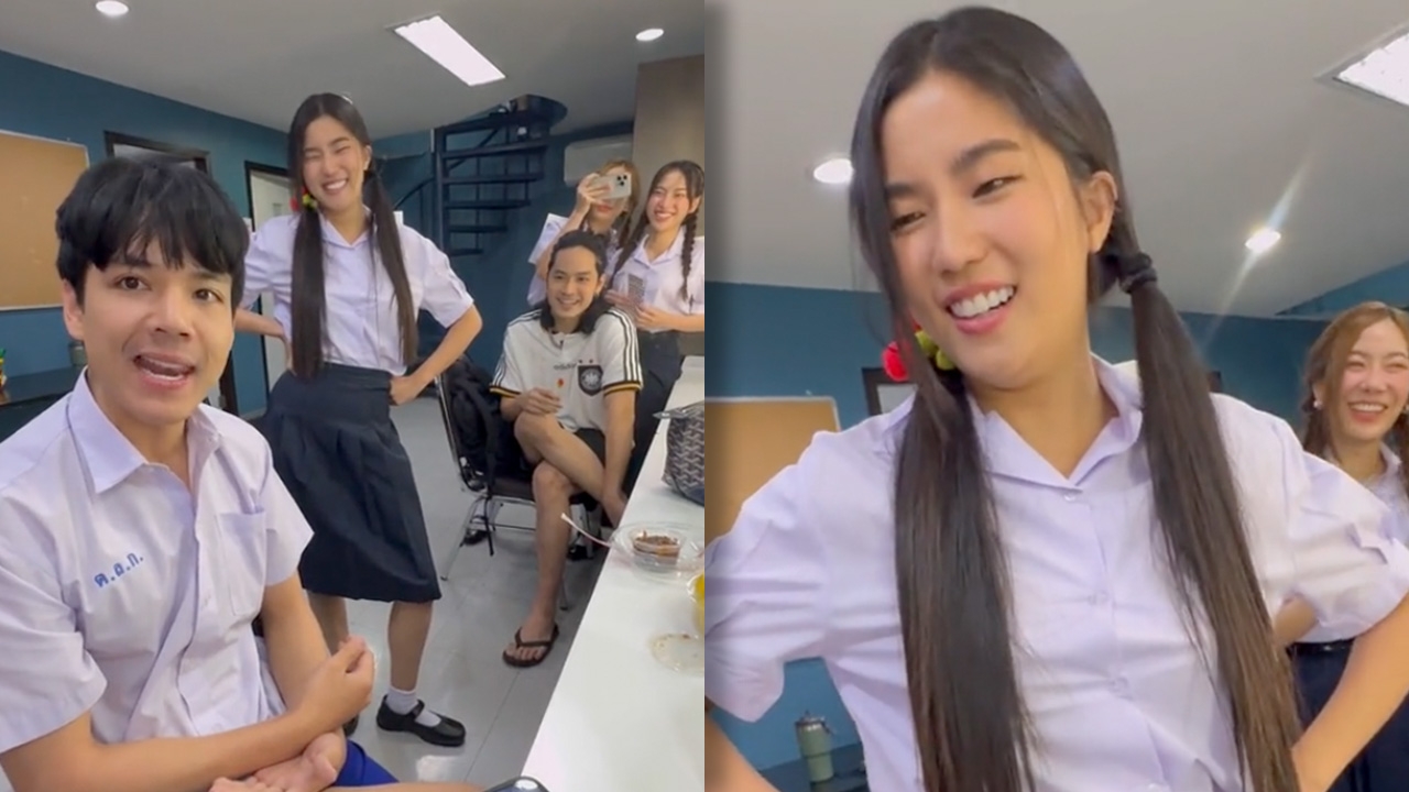 นิกกี้ หยอก ก้อย หลังเอาก้นมาโดน แซวไม่เป็นไรหรอก ศอกที่คุ้นเคย (คลิป)