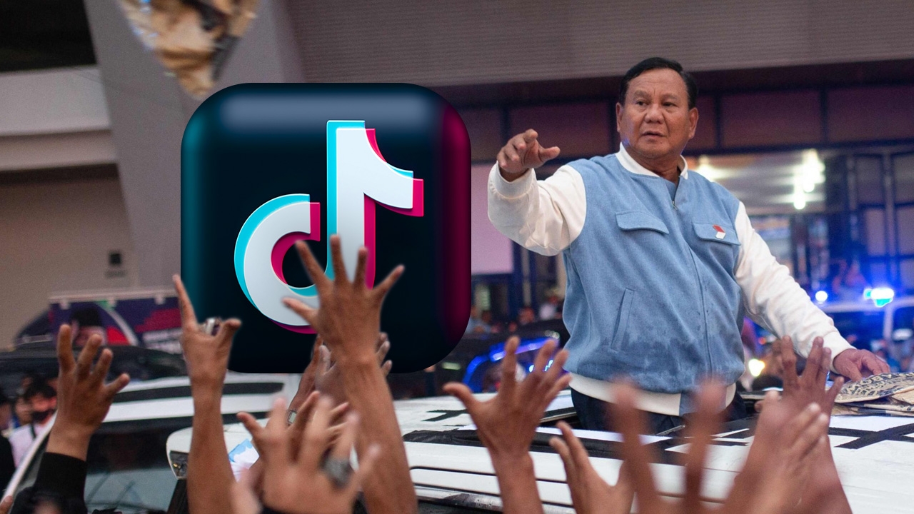 ว่าที่ประธานาธิบดีอินโดนีเซียใช้ TikTok เป็นแพลตฟอร์มสำคัญ เจาะฐานเสียงวัยรุ่นในการชิงตำแหน่ง