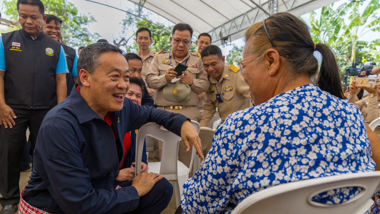 “เศรษฐา” ติดตามการจัดการน้ำสระบุรี นั่งคุยกับชาวนา ยันจะทำให้มีกำไร 6,000 บาทต่อไร่(คลิป)