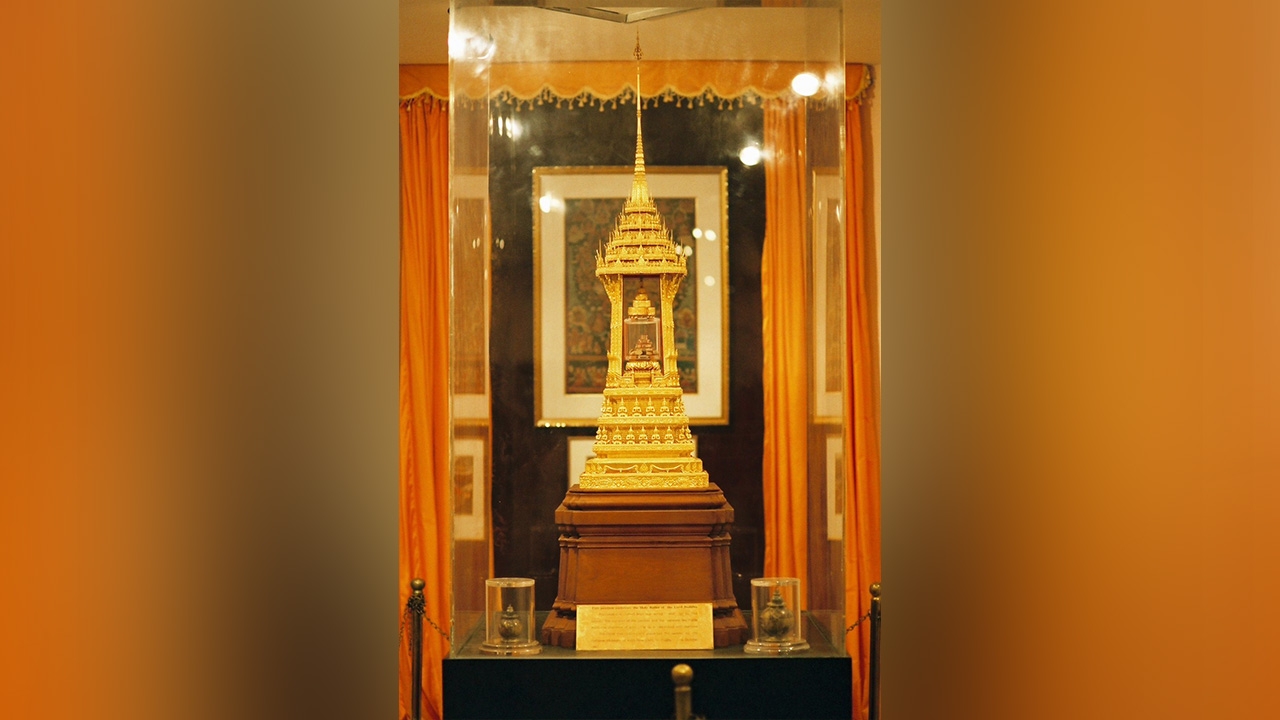 กำหนดการพิธีอัญเชิญพระบรมสารีริกธาตุและพระอรหันตธาตุจากอินเดีย