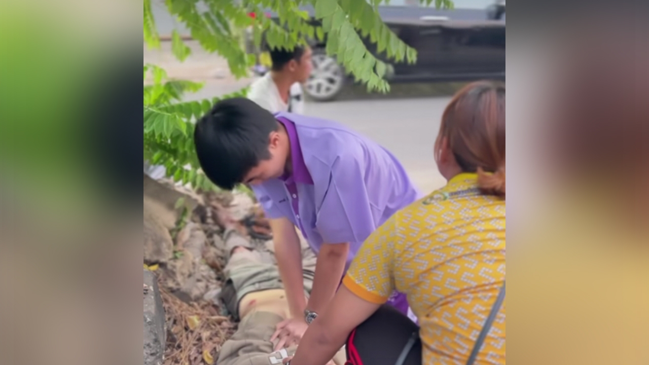 คุณแม่ภูมิใจ เล่านาทีลูกชาย CPR คนเจ็บ ช่วยยื้อชีวิตจนปลอดภัย
