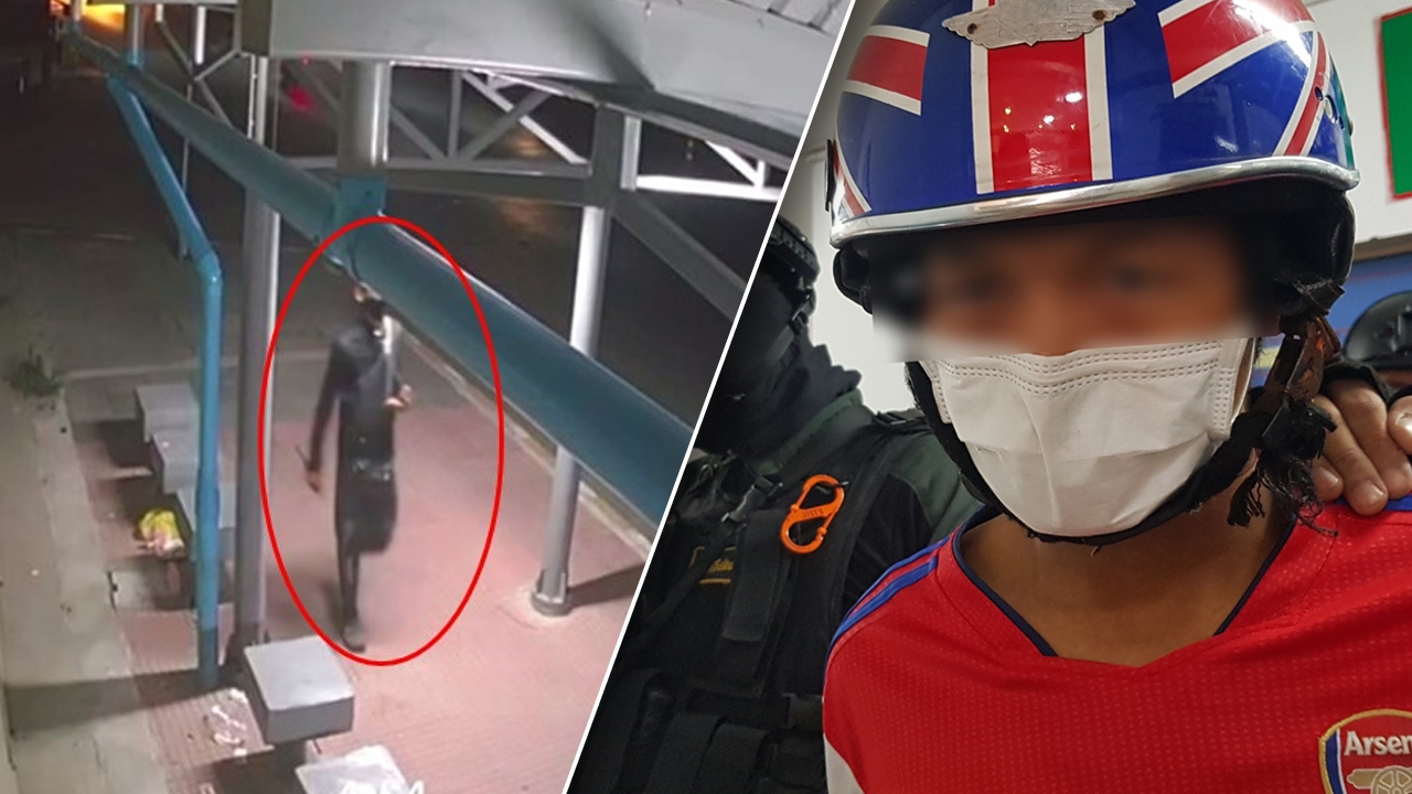 จับแล้ว กะเหรี่ยงฆ่าโหด-กระหน่ำแทงพม่าดับบนสะพานลอย แค้นยืมเงินไม่คืน