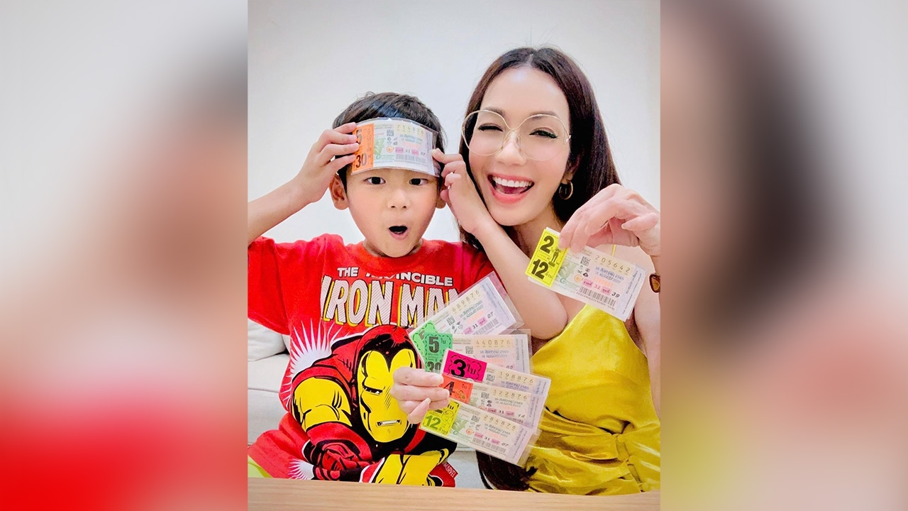 ถูกหลายงวดติด อ๋อม สกาวใจ โชว์เลขเด็ด น้องกองทัพ เห็น 2-3 ตัวชัดมาก