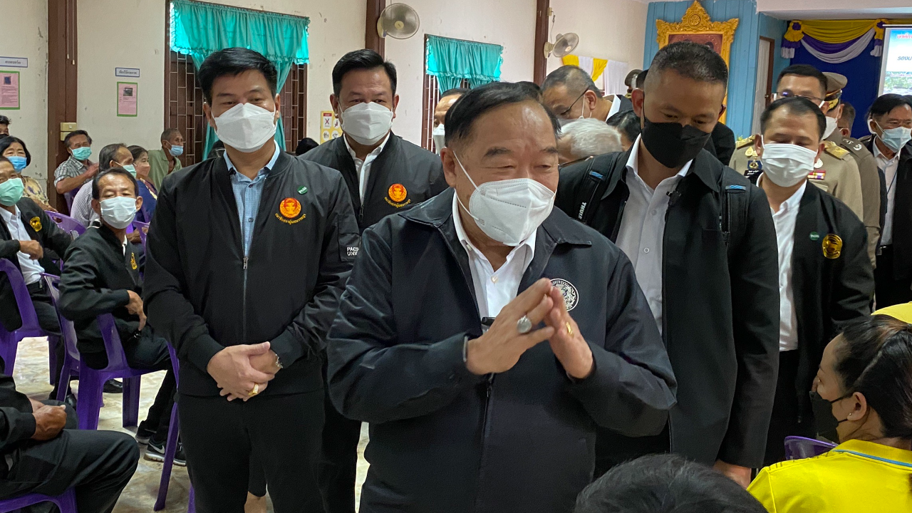 "บิ๊กป้อม" ห่วง ช่วงฤดูมรสุม ระดม ส.ส.เตรียมแผนเฝ้าระวังน้ำ 3 เดือน 