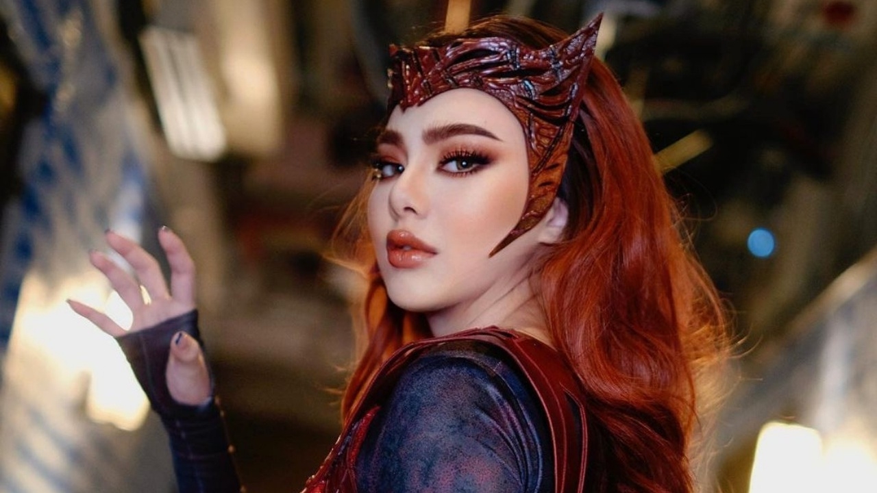 ดิว อริสรา แปลงโฉมเป็น วันด้า จากหนังมาร์เวล สวยเป๊ะไม่แพ้ต้นฉบับ