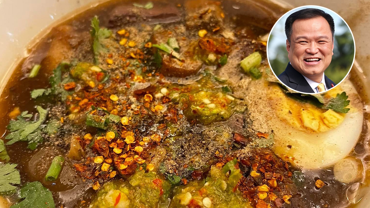 เปิดสูตร “ก๋วยจั๊บน้ำข้น” ของเสี่ยหนู อนุทิน ชาญวีรกูล