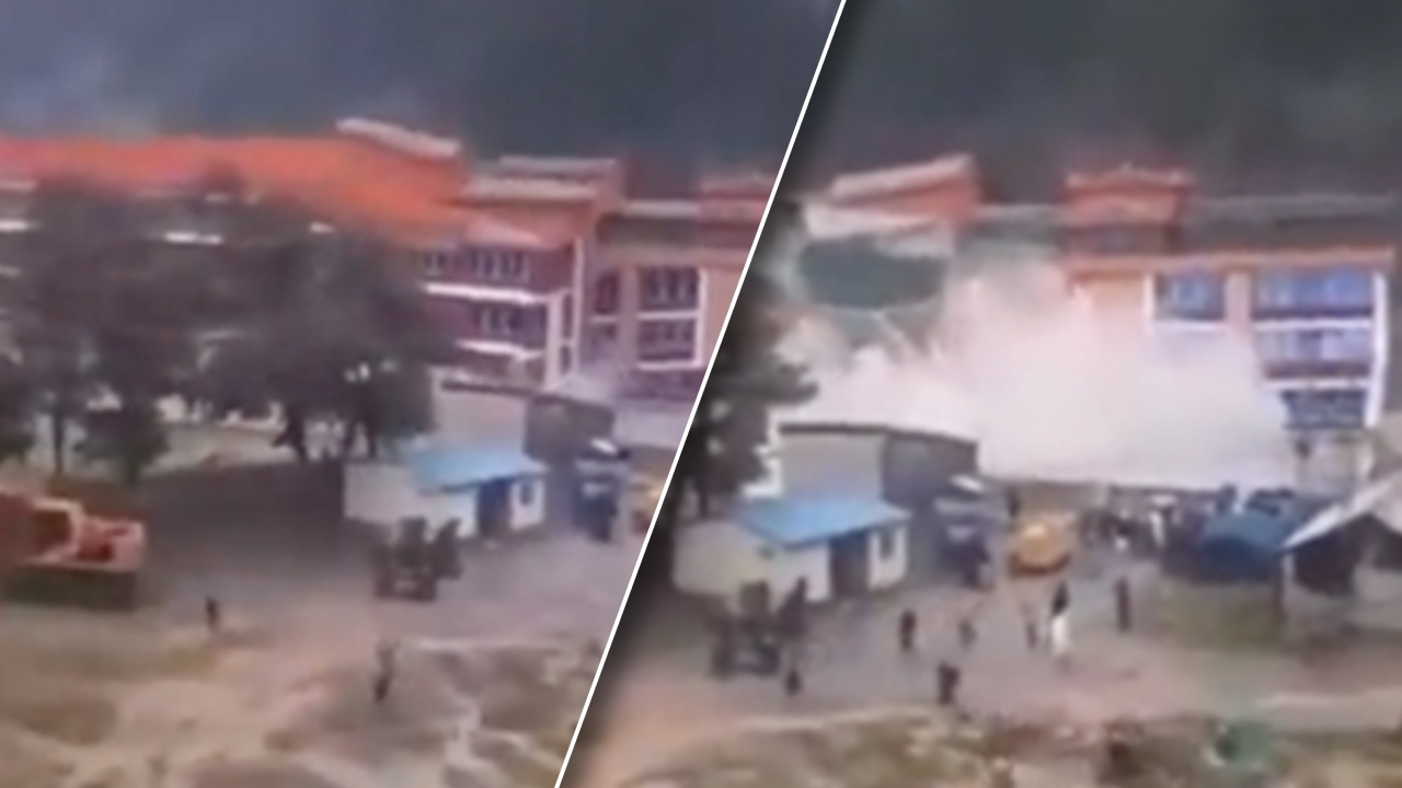 ช็อก นาทีโรงแรมถล่ม หลังโดนน้ำเซาะ อุทกภัยใหญ่ปากีสถาน ตายทะลุพัน (คลิป)