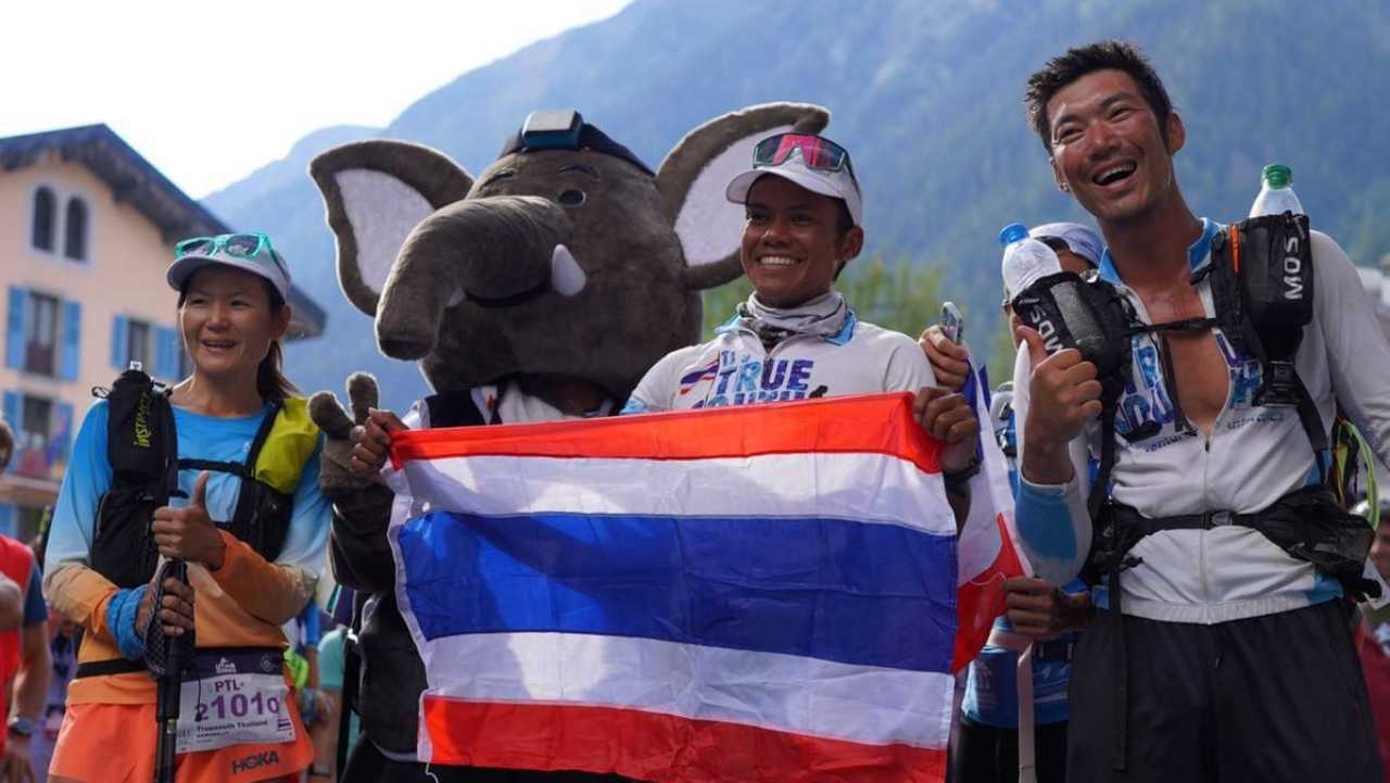คนแห่ยินดี "ธนาธร" พาทีมไทย คว้าชัย "โอลิมปิกเทรล" จบใน 152 ชม. 30 นาที