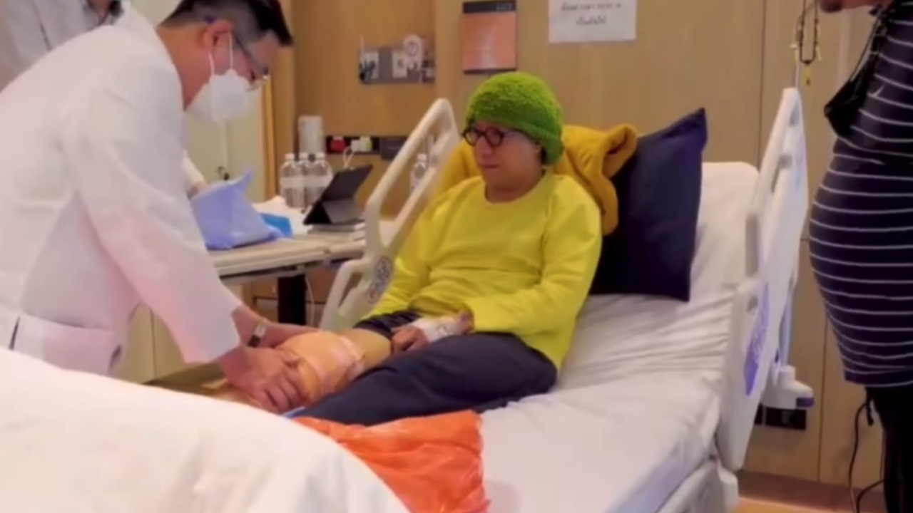 ส่งกำลังใจ โน้ส อุดม เข้ารับการผ่าตัด ต้องทำกายภาพบำบัด 