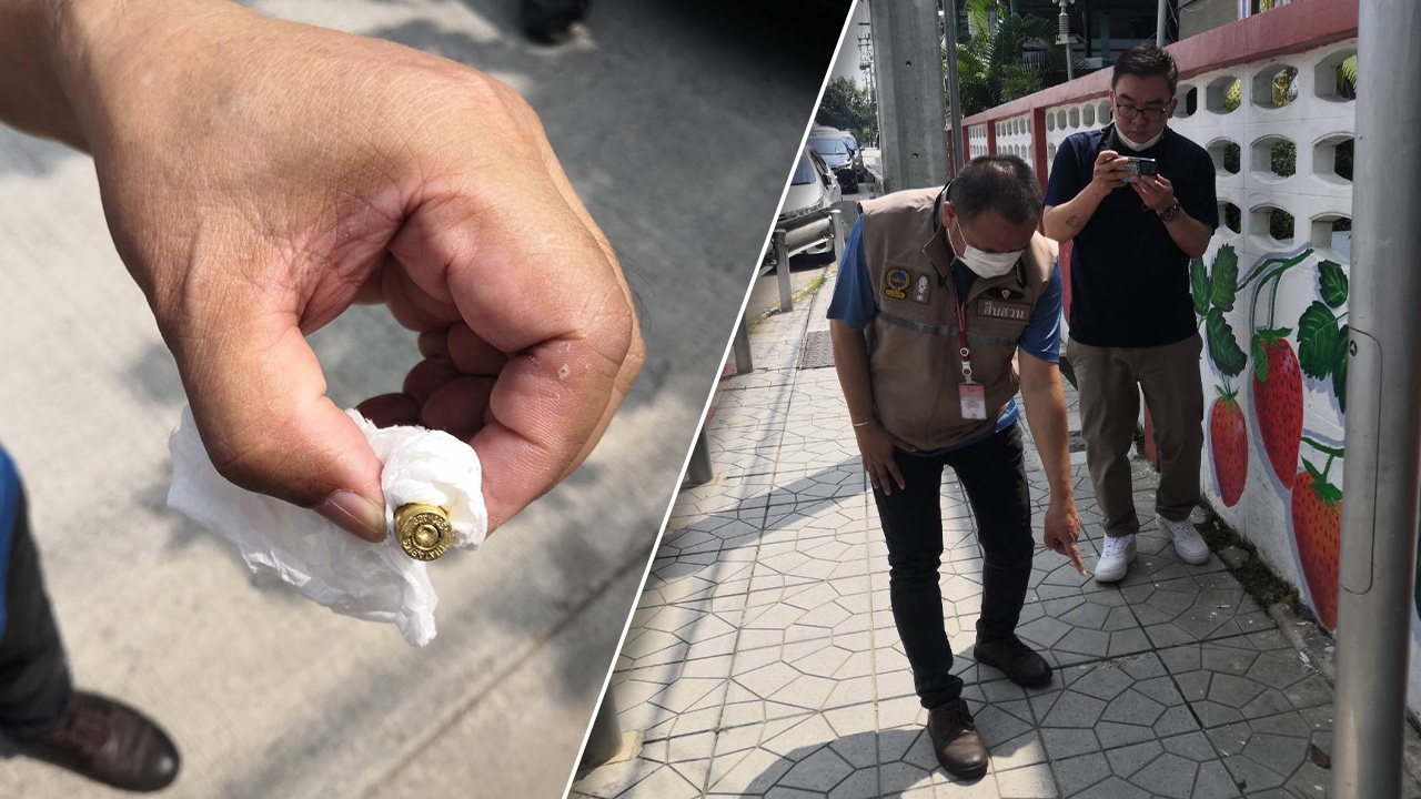 ตำรวจมีนบุรี เร่งตามตัววัยรุ่นเปิดศึกยิงปืนใส่กัน คาดเป็น "เด็กอาชีวะ"