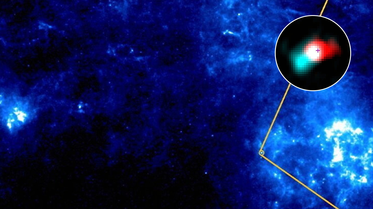 กล้องอัลมาพบดาวทารกในเมฆแมกเจลแลนเล็ก