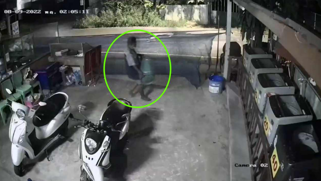 แม่ค้าผัดกะเพราเจ็บใจ เพิ่งเติมแก๊สถัง 445 บาท โจรย่องยกไปทั้งถัง 