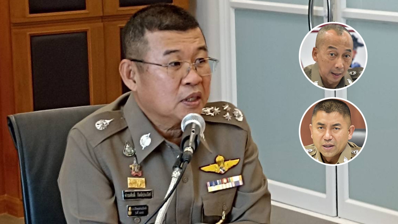 "บิ๊กเด่น" เซ็นแบ่งงาน ดัน "บิ๊กโจ๊ก" คุมสืบสวน "บิ๊กต่อ" ดูปราบปราม