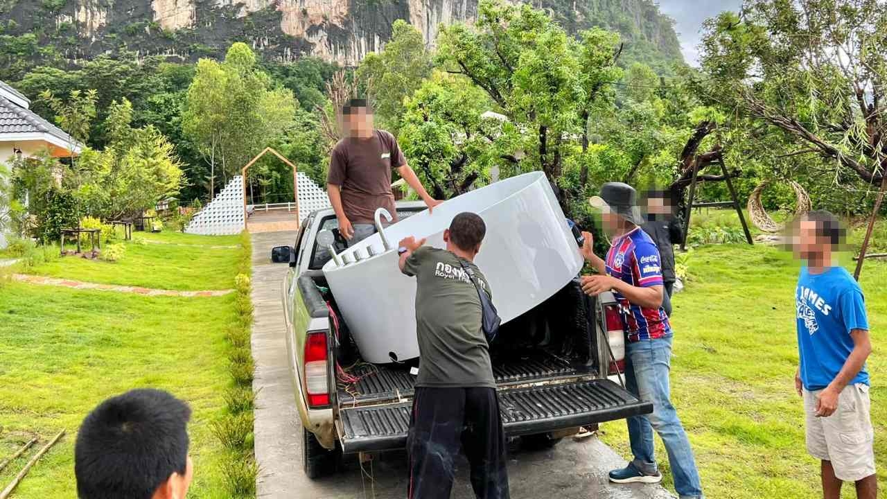 กำลังใจล้นหลาม รีสอร์ตขอนแก่น โพสต์หลังเหตุยิงตายคาอ่าง ทำบุญ รื้อของออกหมด