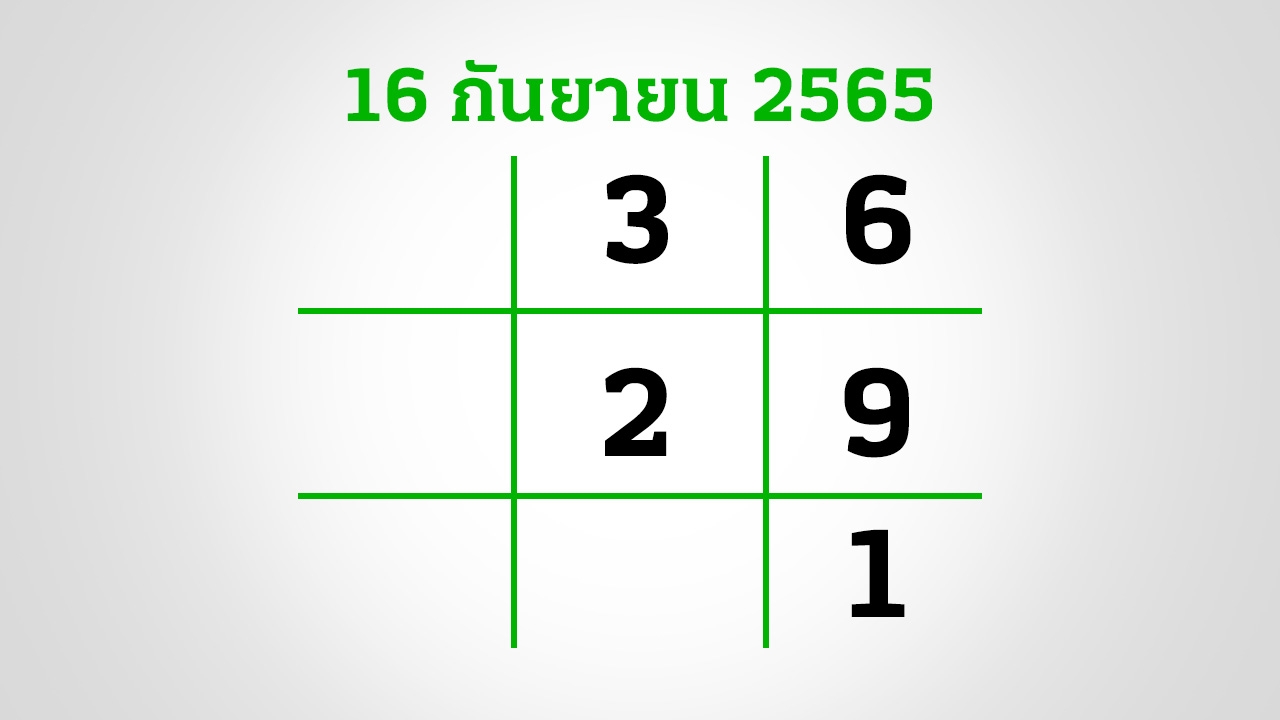 อีก 3 วันหวยออก งวดนี้กองสลากยังไม่สัญจร อย่าลืมส่อง "เลขเด็ด" 16/9/65