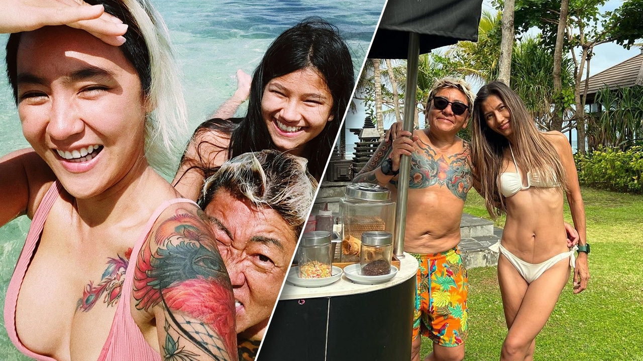 ปีใหม่-ป๋าต๊อบ จัดทริปเที่ยวทะเลบาหลี ยู่ยี่ อลิสา และลูกร่วมทริปด้วย