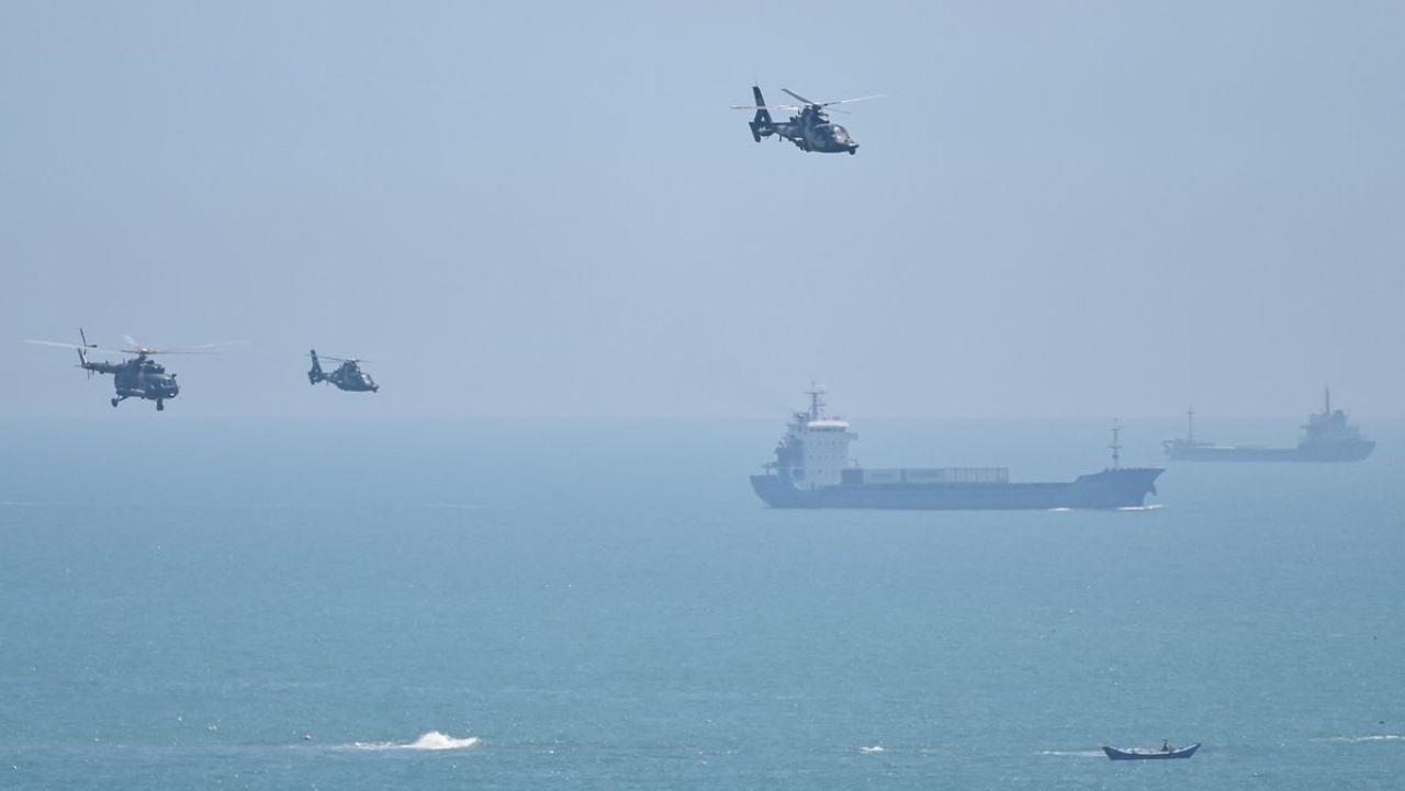 จีนเปิดฉากซ้อมรบ "ใช้กระสุนจริง" ครั้งใหญ่ที่สุดรอบเกาะไต้หวัน