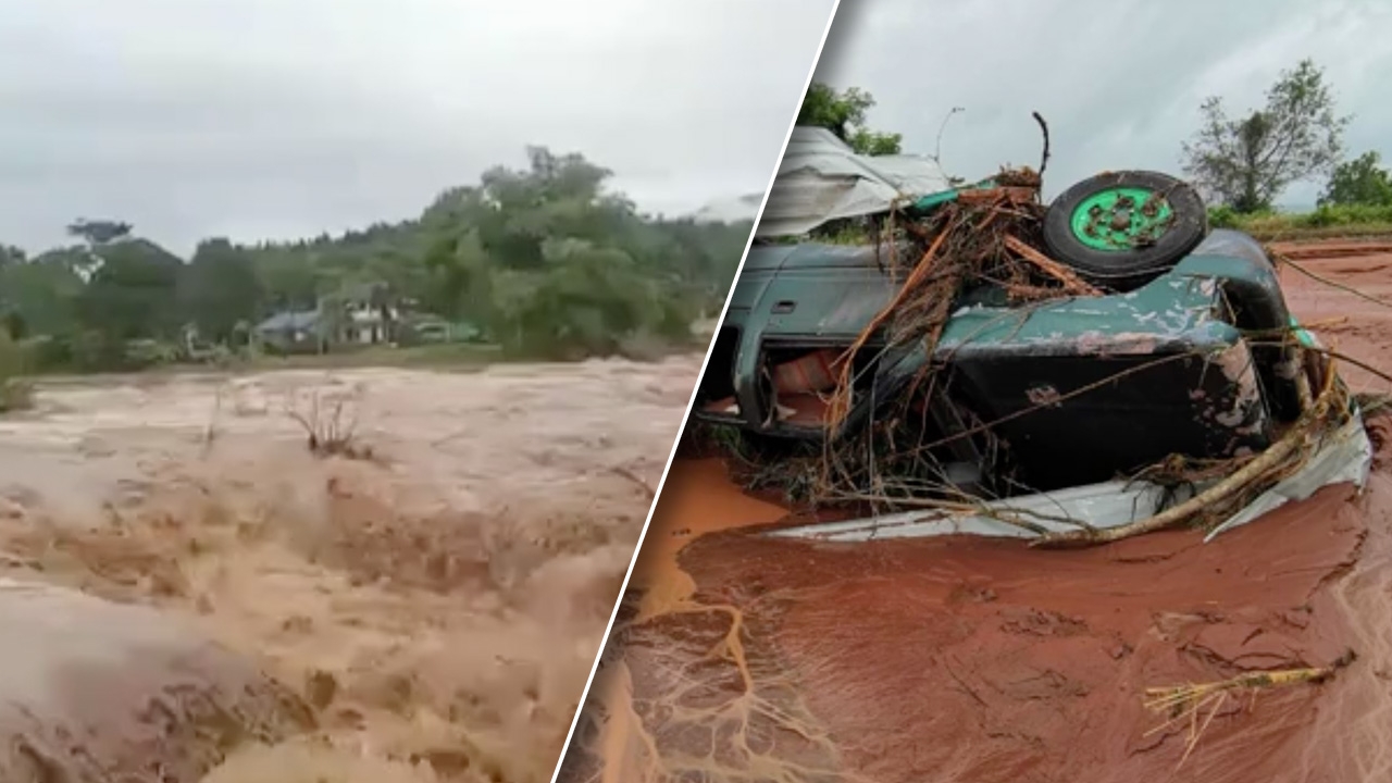 ฝนถล่มน้ำท่วม 2 อำเภอพิษณุโลก สั่งเฝ้าระวัง "แม่น้ำวังทอง" 24 ชั่วโมง