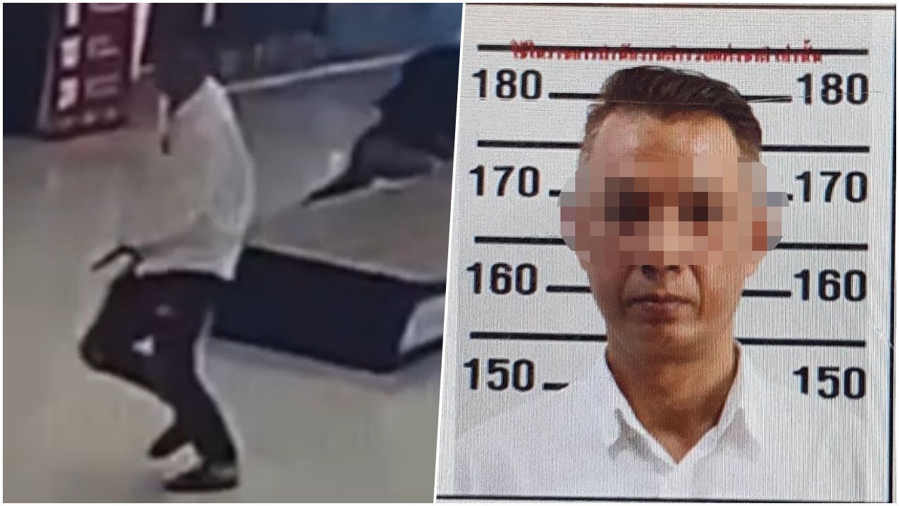 เจ้าของร้านเสริมสวยมือมีดแทงผัวเมีย 2 ศพ มอบตัวกลางดึก ปฏิเสธนำตัวทำแผนฯ 