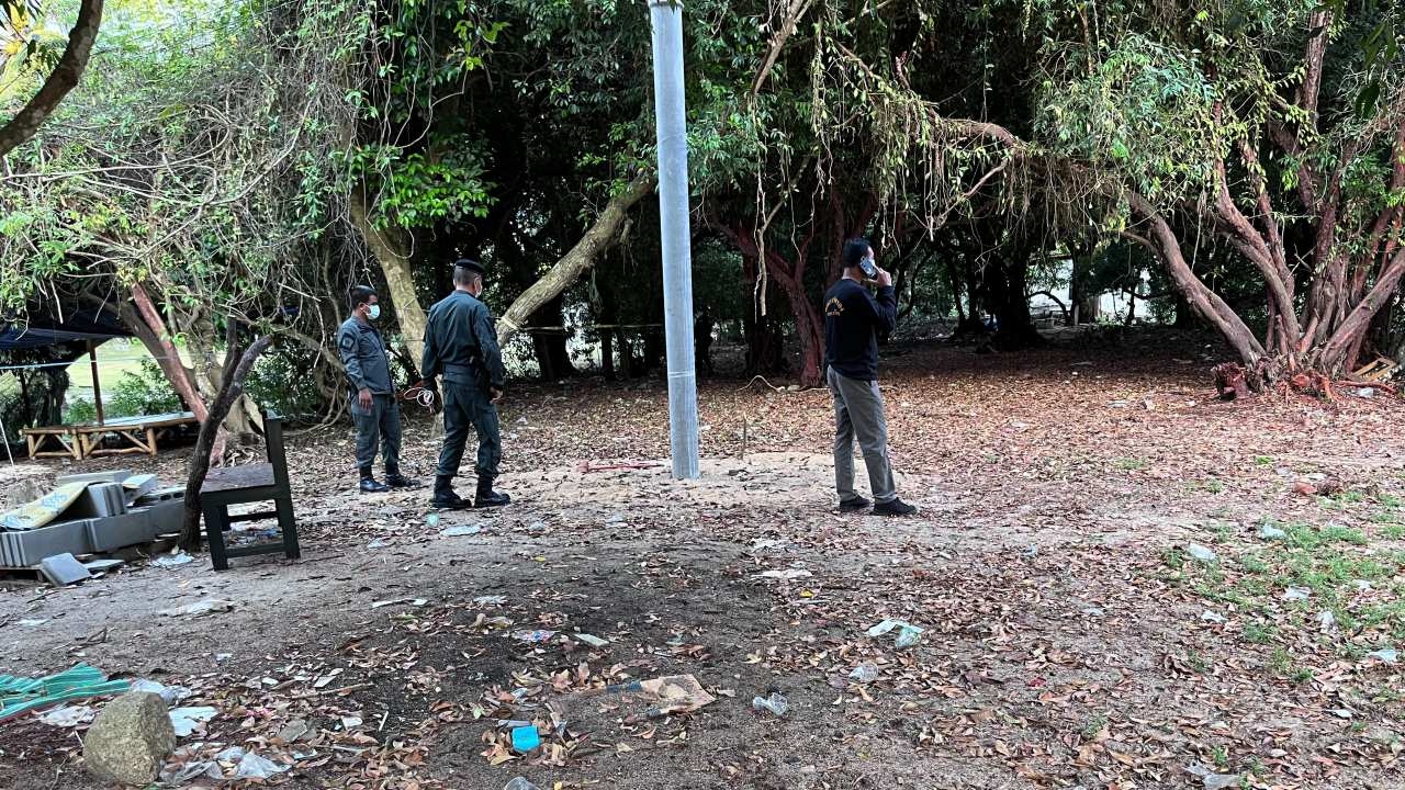 โจรใต้ดักซุ่มยิงดาบตำรวจสืบสวนตากใบดับ 1 ศพ ก่อนชิงปืนพกไป 1 กระบอก