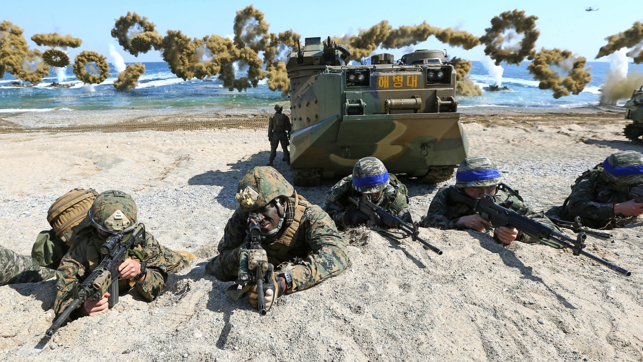 เกาหลีใต้-สหรัฐฯ เริ่มซ้อมรบครั้งใหญ่ที่สุดในรอบหลายปี