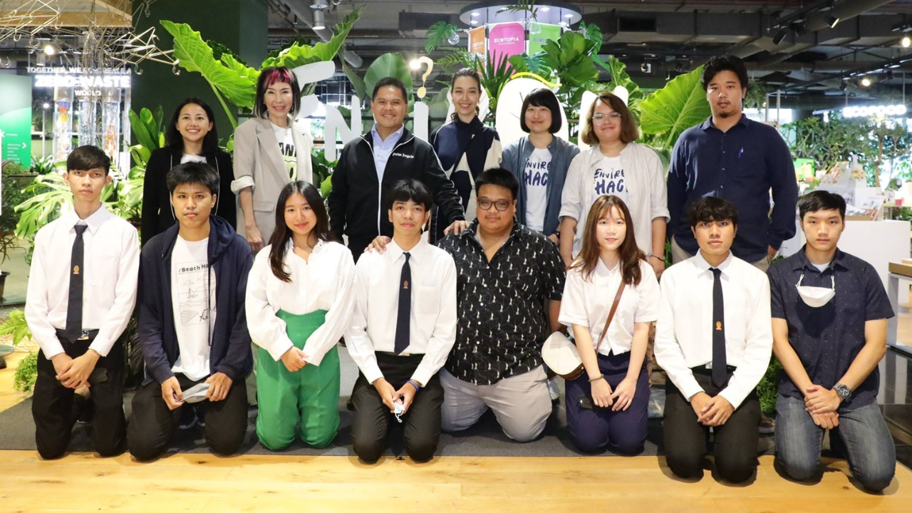 "วราวุธ" ร่วมงานเปิดไอเดียเยาวชน สร้างนวัตกรรม แก้ปัญหาสิ่งแวดล้อม 