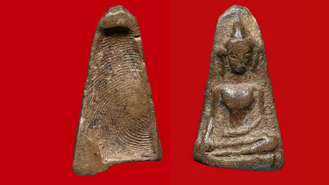 พระผงสุพรรณ พิมพ์หน้าแก่ วัดพระศรีรัตนมหาธาตุ พระพิมพ์ยอดนิยมของเมืองสุพรรณบุรี