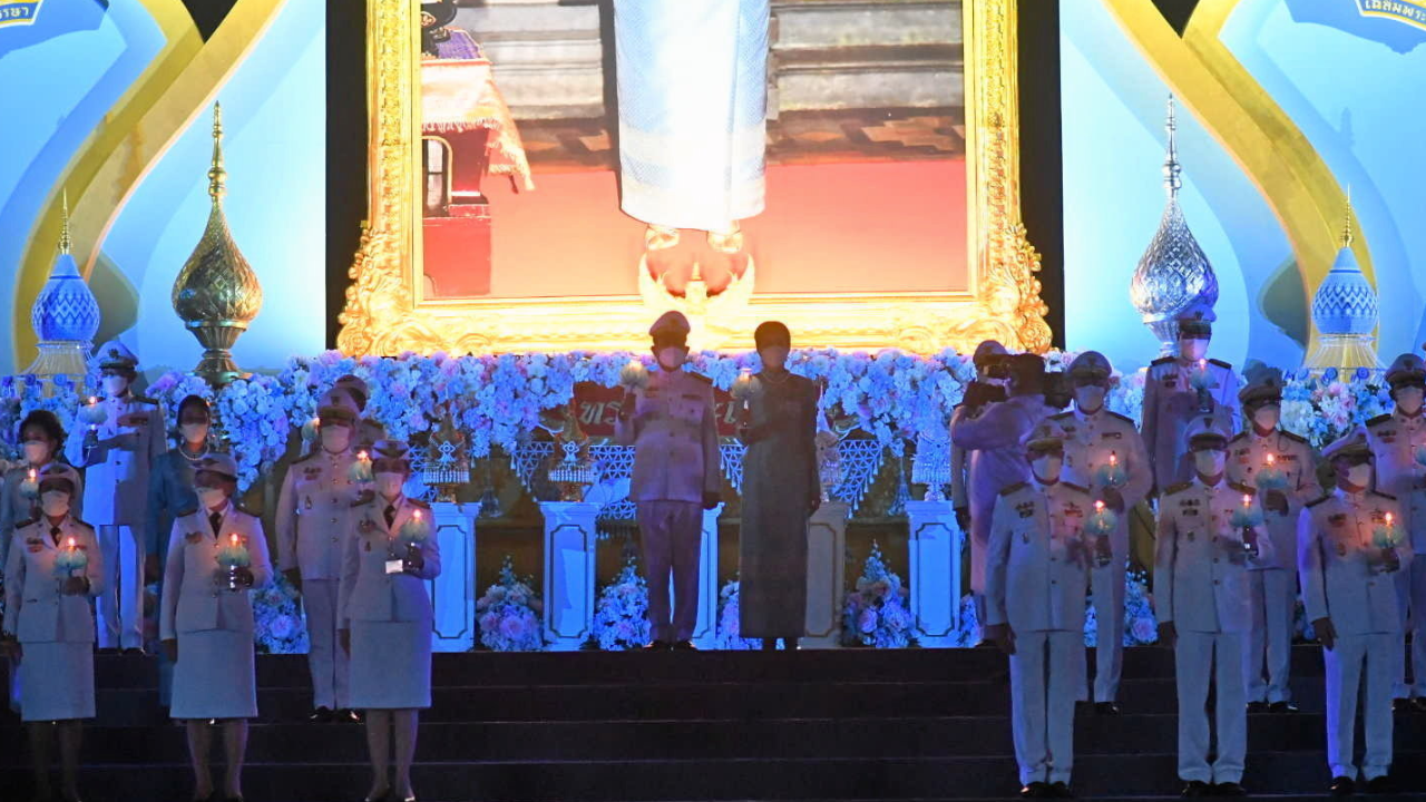 นายกฯ จุดเทียนถวายพระพรฯ เฉลิมพระชนมพรรษา "พระพันปีหลวง" 12 ส.ค. 65 