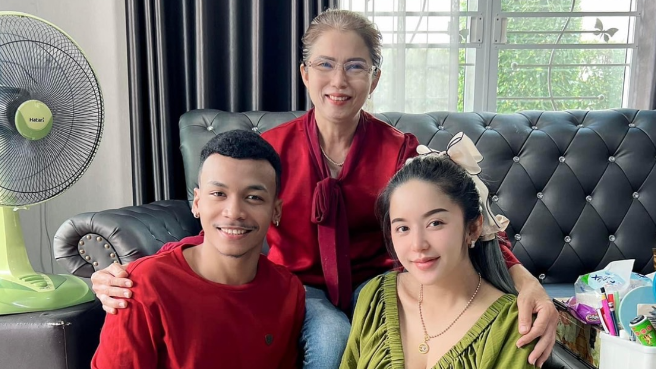 โชค รถแห่ เข้ากราบ แม่ยาย ดีใจได้เป็นลูกเขยแม่