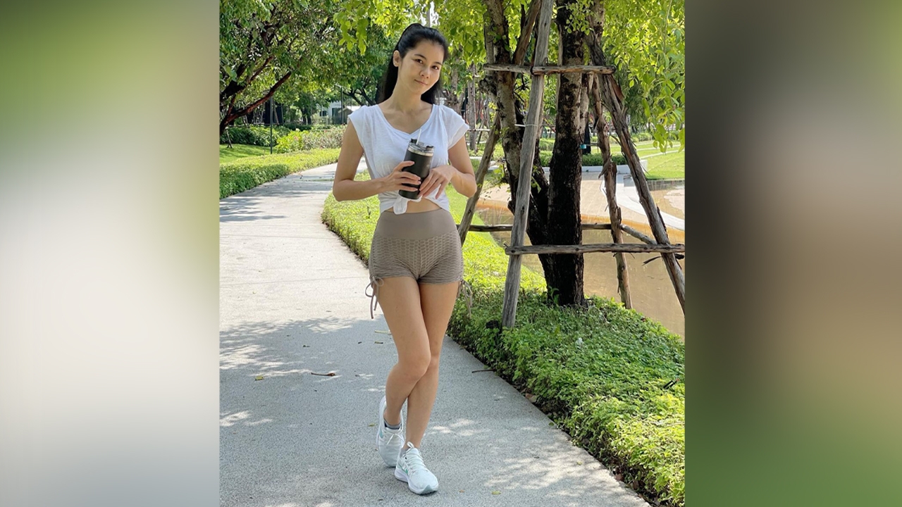แน๊ต เกศริน อวดรูปเดินออกกำลังกาย บอกมีตัวเลขซ่อนอยู่ คอหวยรีบซูมหา