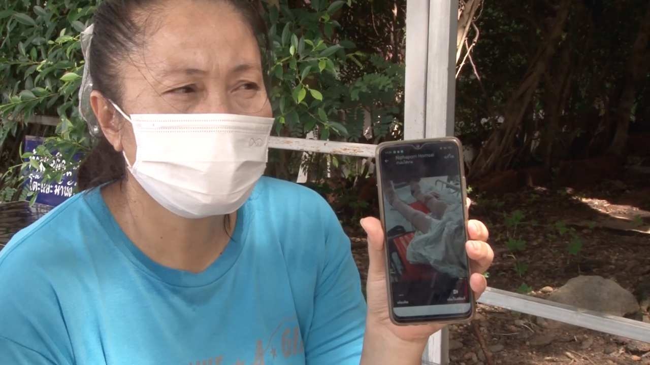 น้องบีมเหยื่อพ่วงมรณะ แผลติดเชื้อตัดขาซ้ายซ้ำ แม่ร่ำไห้ให้กำลังใจลูกสู้