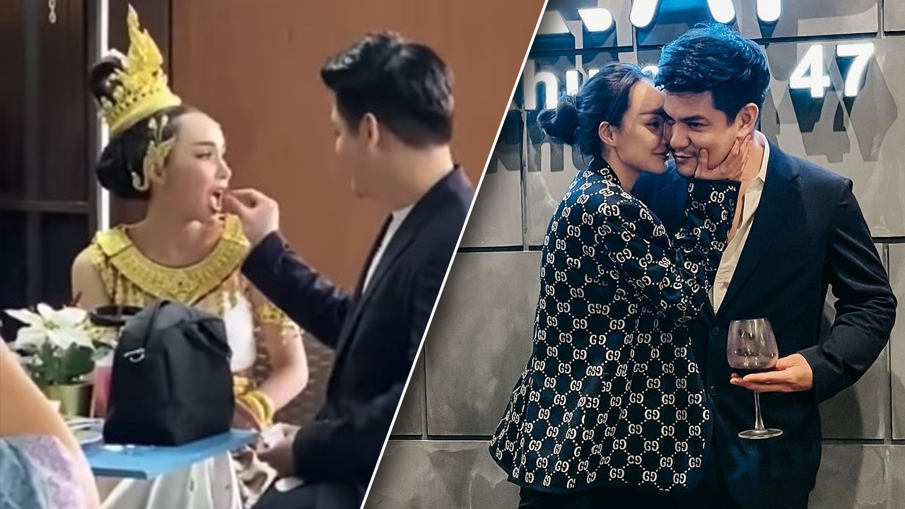 นิวนิว เอวเด้ง โดนแอบถ่ายคลิปกับหนุ่มใหม่ ชอตนี้หวานฉ่ำมาก (คลิป)