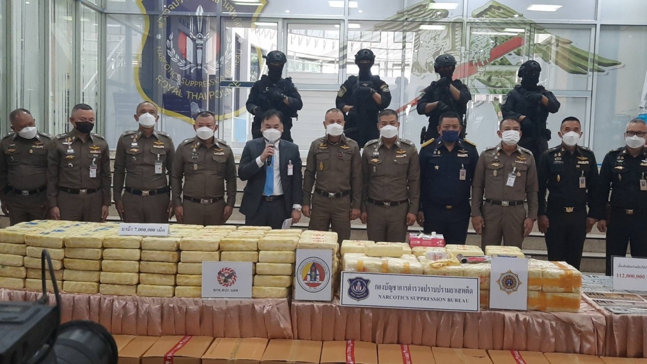 ทลายเครือข่าย นายฮ้อยทมิฬ ยึดยาบ้า 7 ล้านเม็ด ที่ดิน-สิบล้อ รวมกว่า 12 ล้าน