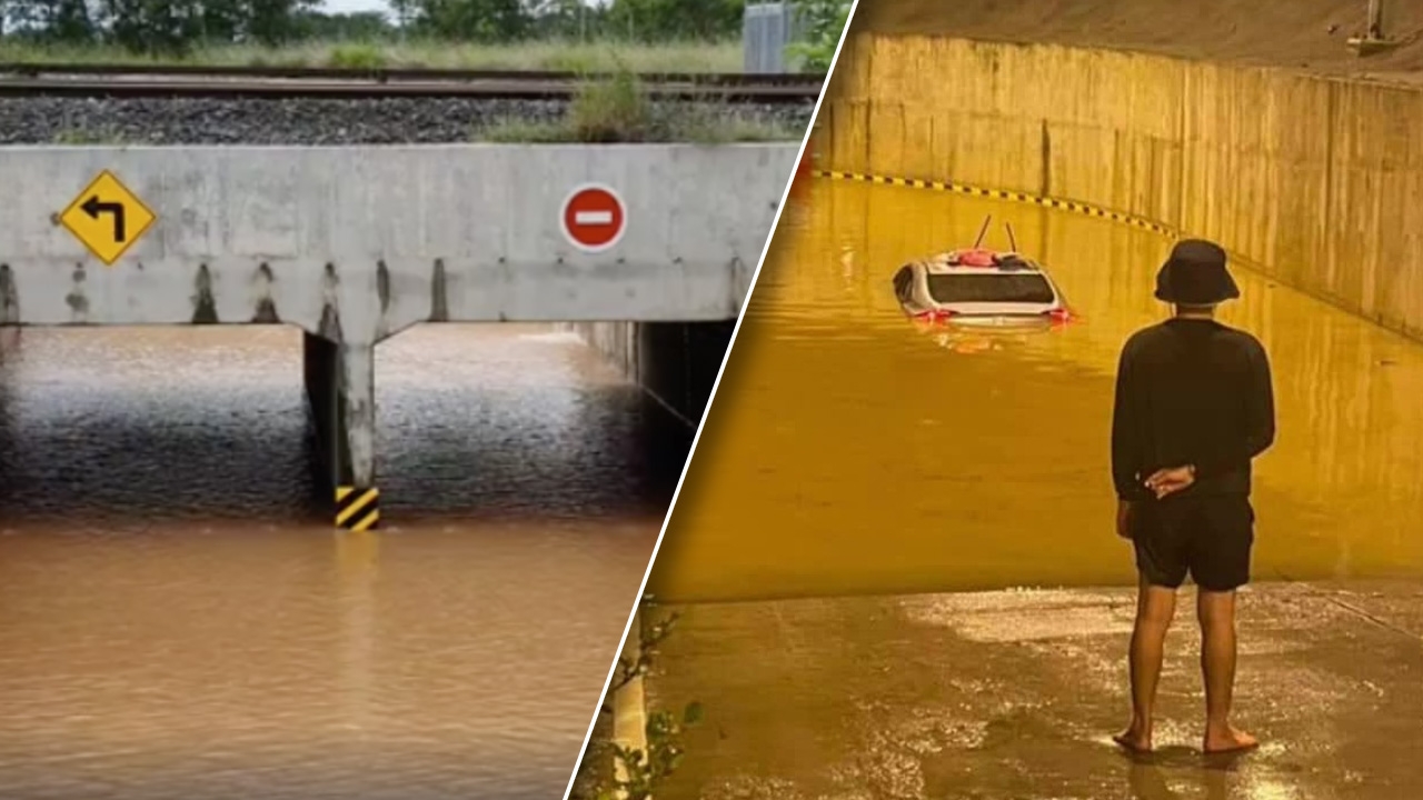 มาอีก อุโมงค์ทางลอดบัวใหญ่ จมน้ำทุกครั้งที่ฝนตก ปัญหาที่ไม่มีใครแก้