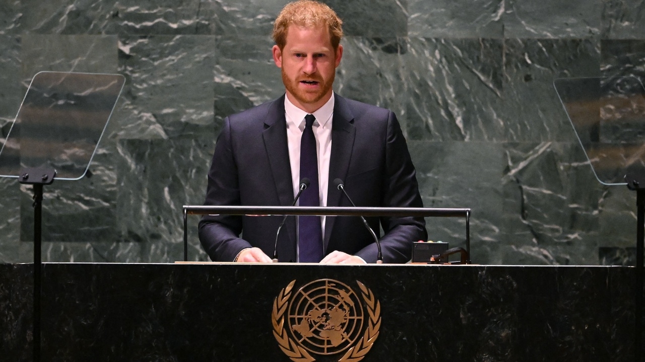 เจ้าชายแฮร์รี่ กล่าวสุนทรพจน์ที่ UN ในวันเนลสัน แมนเดลาสากล
