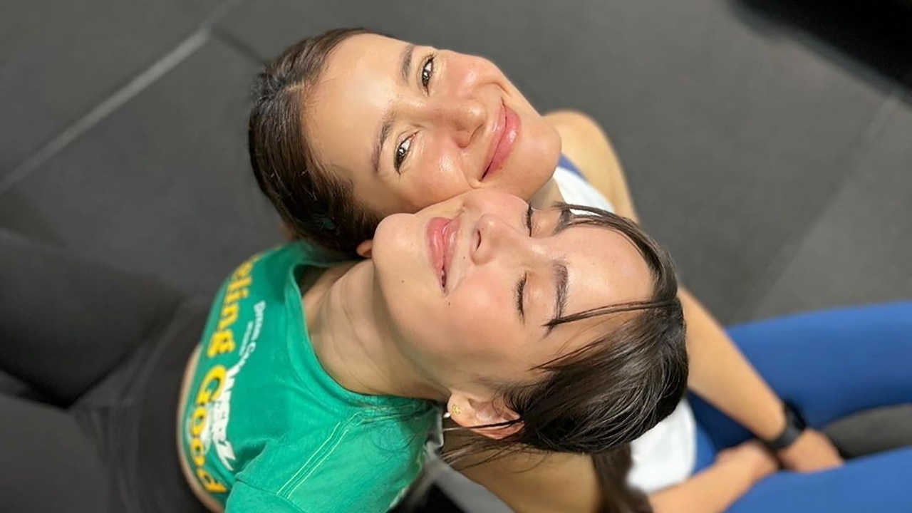 2 เจ้าหญิง “แอน-ญาญ่า” นัดมาฟิตแอนด์เฟิร์มประชันหุ่น