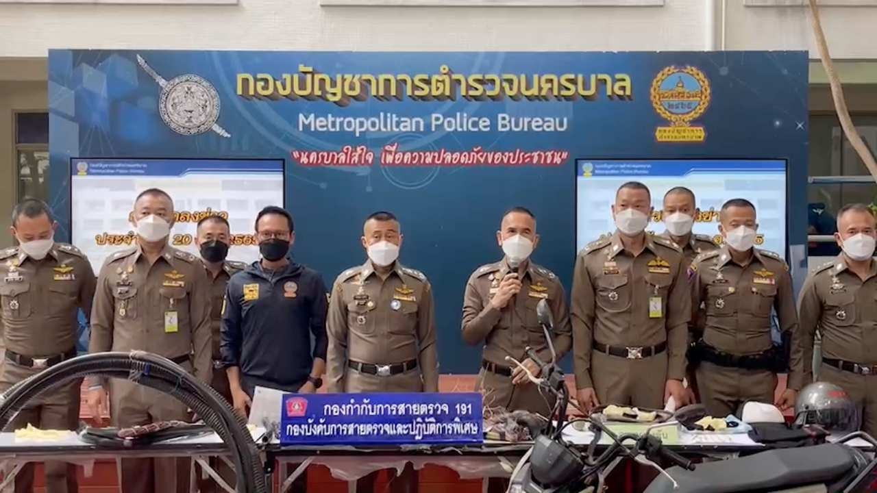 สายตรวจ 191 จับแก๊งลักตัดสายไฟ คนขับรถชนเด็ก 4 ขวบมอบตัว สน.บุคคโลแล้ว 