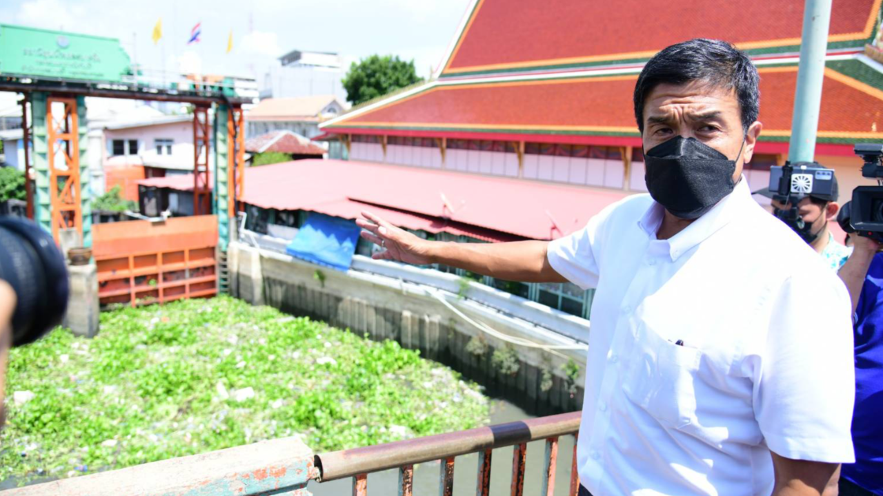 "ชัชชาติ" ตรวจความพร้อมสถานีสูบน้ำ ชี้ หัวใจระบายน้ำ คือ "คลอง" กับ "ปั๊ม"