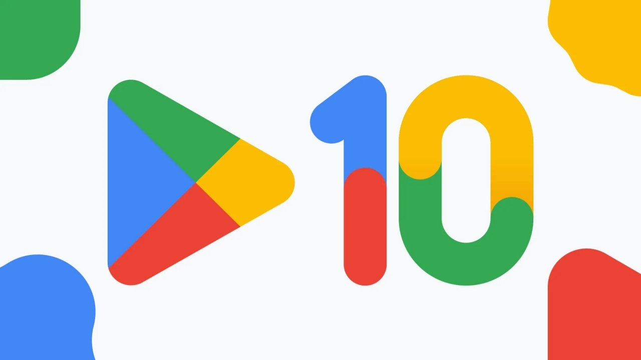 Google Play ฉลองครบรอบ 10 ปี เปลี่ยนโลโก้ใหม่ธีมเดียวกับ Google