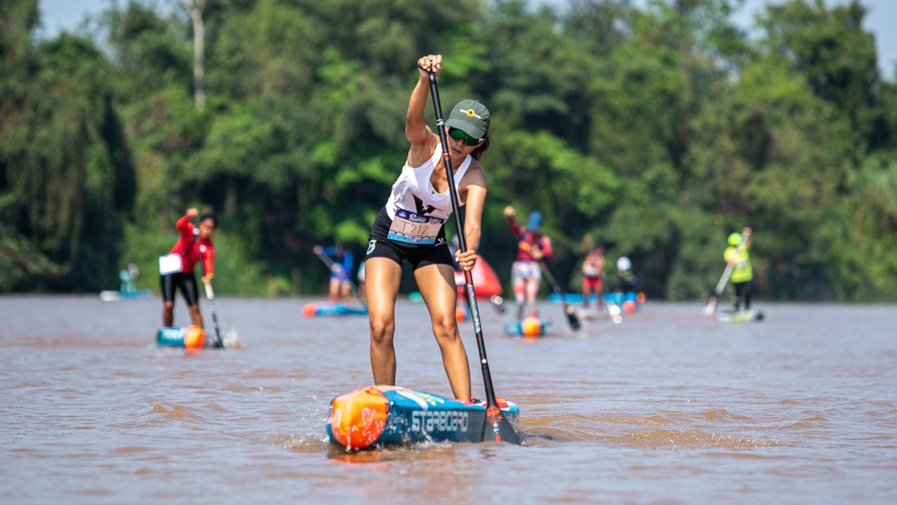 "ส.กีฬาโต้คลื่นฯ" ผนึก "ส.กีฬากาญจนบุรี" ระเบิดศึกกระดานยืนพายฯ 30 ก.ค.นี้