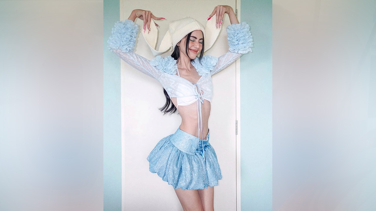 ใหม่ ดาวิกา แปลงโฉมเป็นกระต่ายสุดคิวต์ เห็นแล้วมันเขี้ยวน่าหยิก