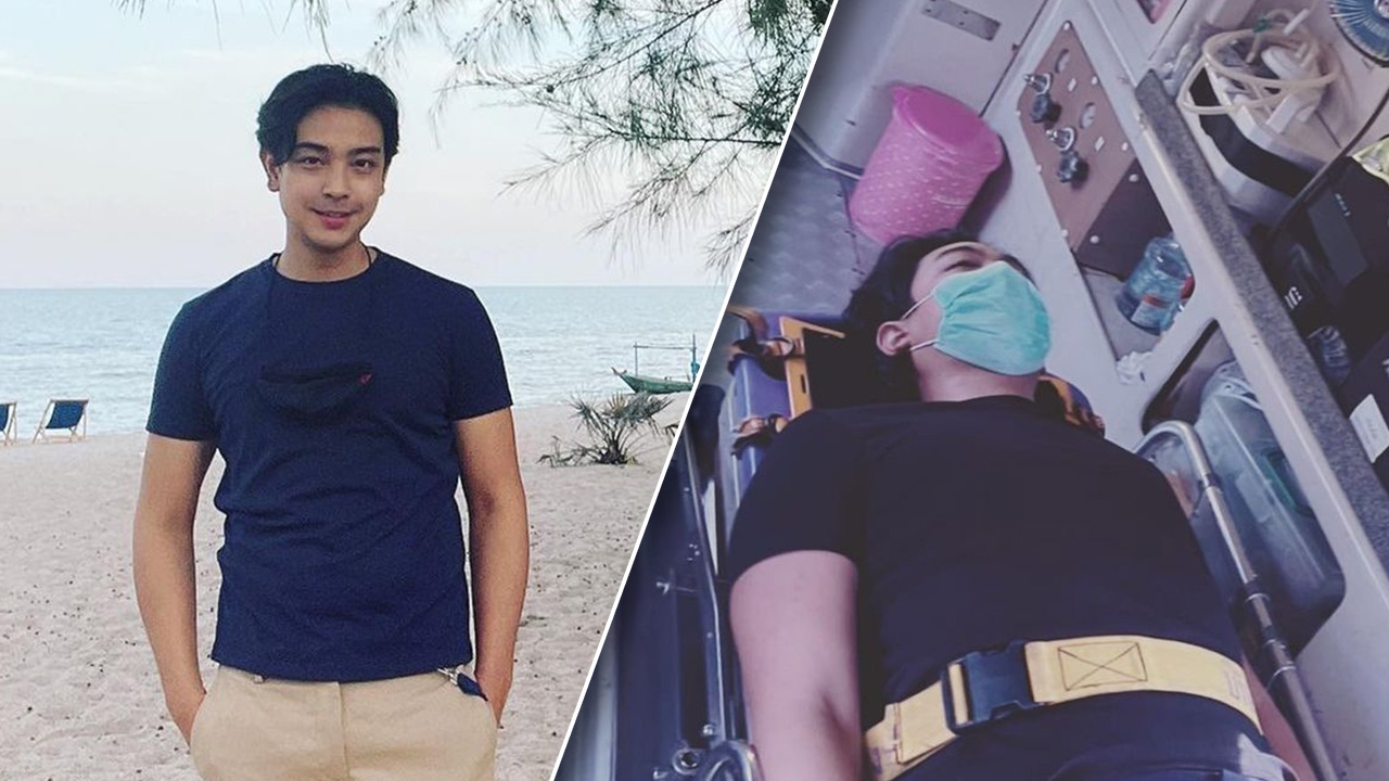 ภรรยาเผยนาทีพา บอล วิทวัส ขึ้นรถพยาบาล กลัวจะเป็นอัมพาต (คลิป)